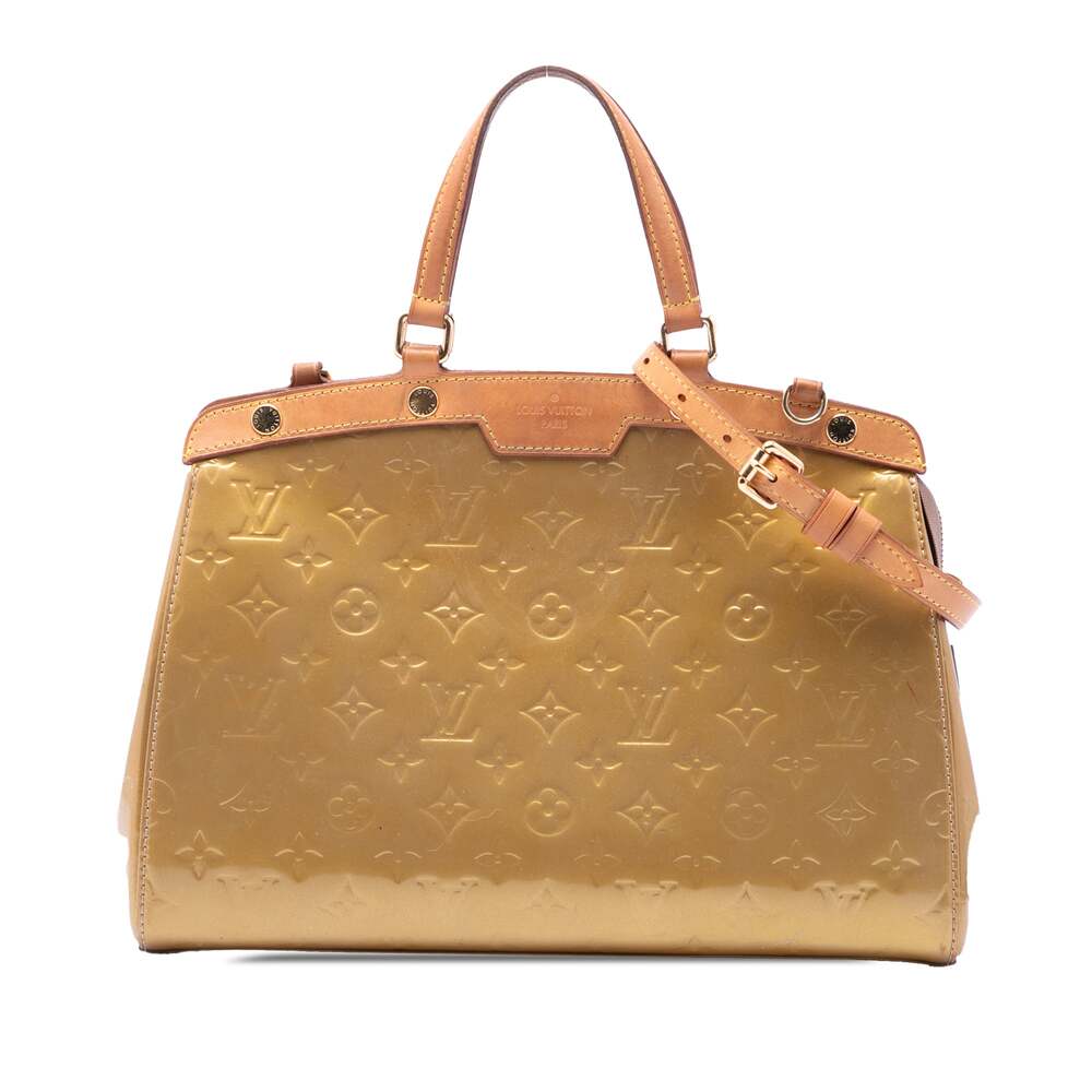 Louis Vuitton Brea Handbag Vernis Mm #317077L74B
